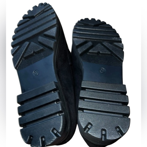 NWOB Hey Girl by Corkys Slip On Black Loafers Shoes size 8 - Picture 2 of 8